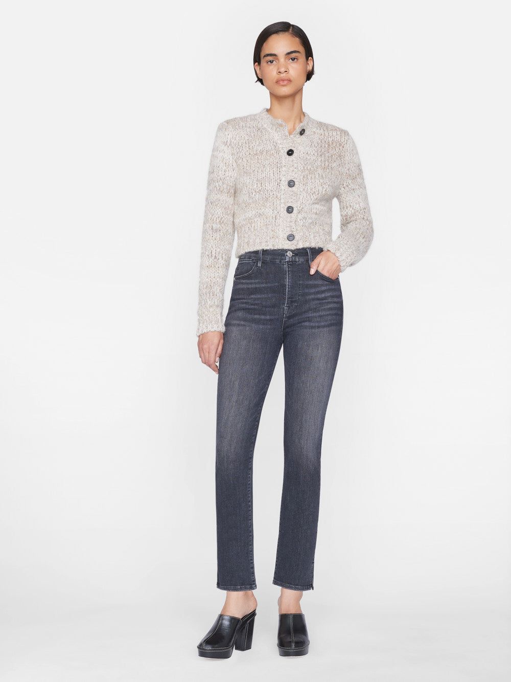 Le Super High Straight Slit -- Murphy sold by Frame Denim product image thumbnail 3