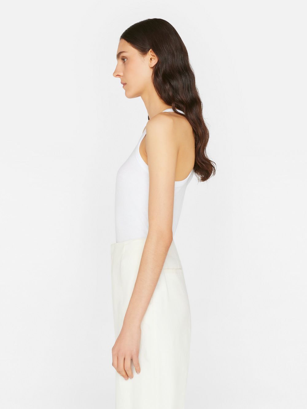 Modal Rib Cami -- Blanc sold by Frame Denim product image thumbnail 7