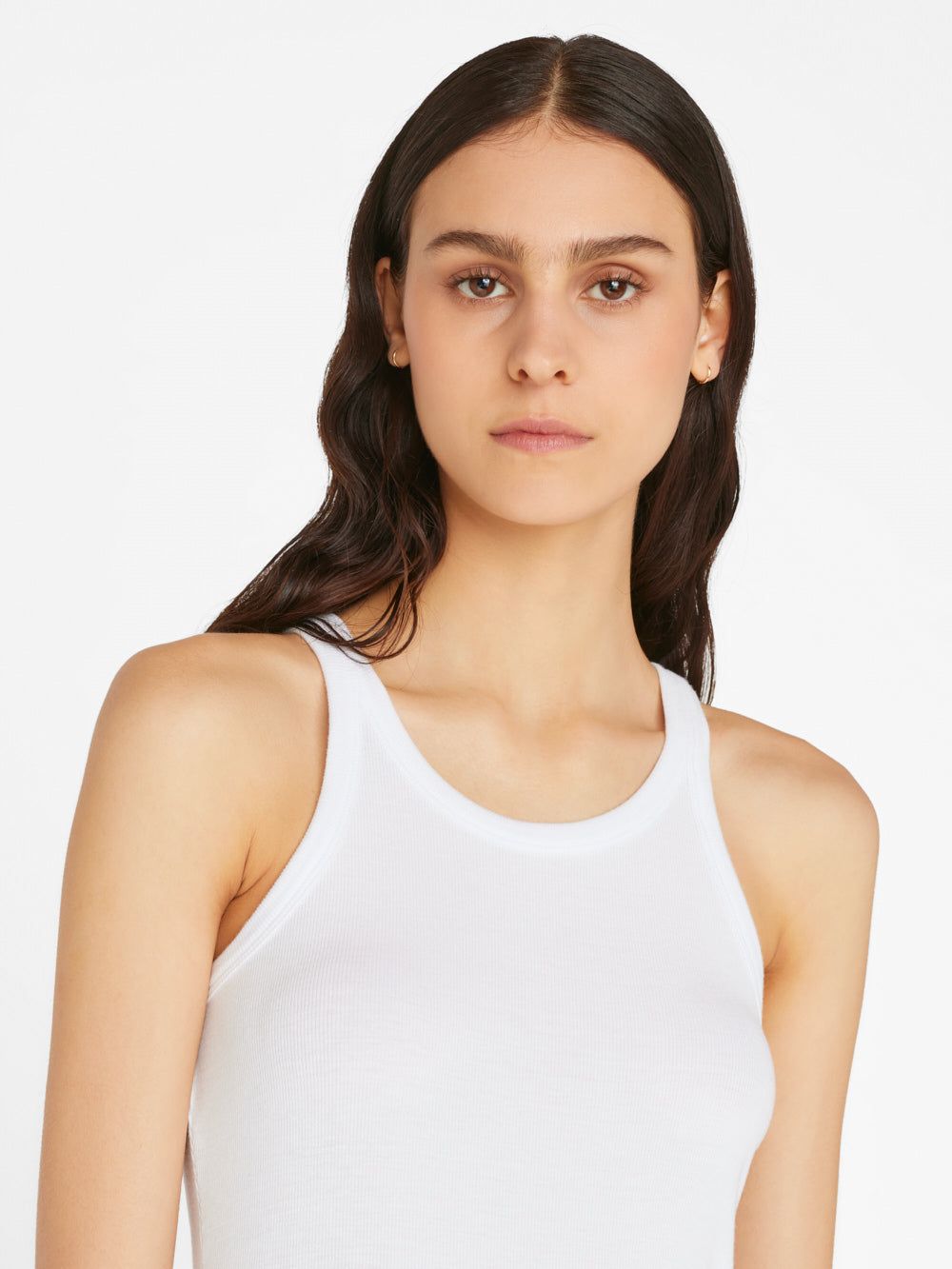 Modal Rib Cami -- Blanc sold by Frame Denim product image thumbnail 4