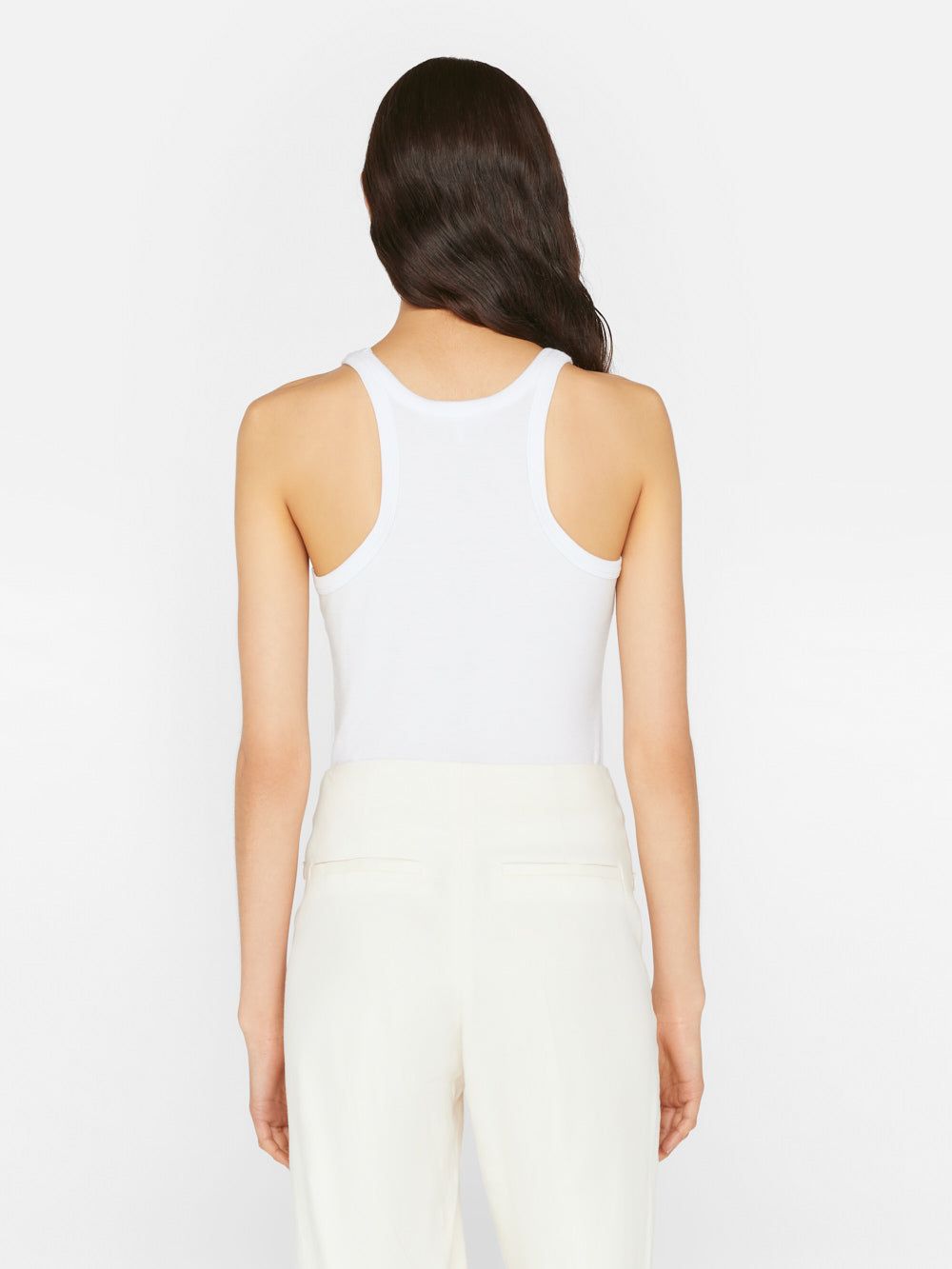 Modal Rib Cami -- Blanc sold by Frame Denim product image thumbnail 8