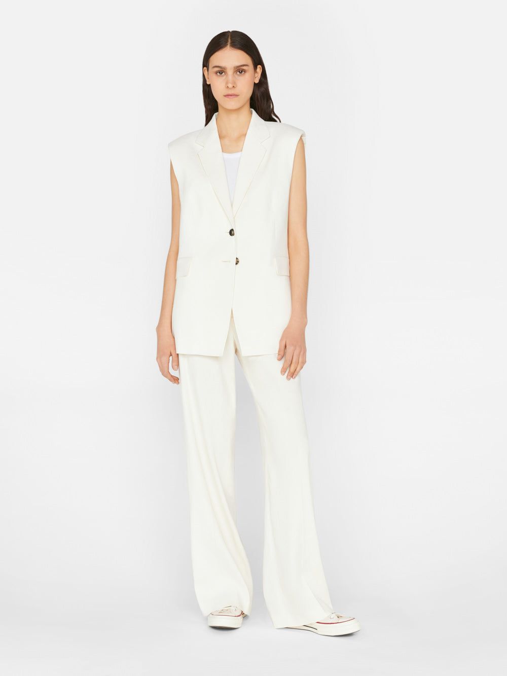 Modal Rib Cami -- Blanc sold by Frame Denim product image thumbnail 3