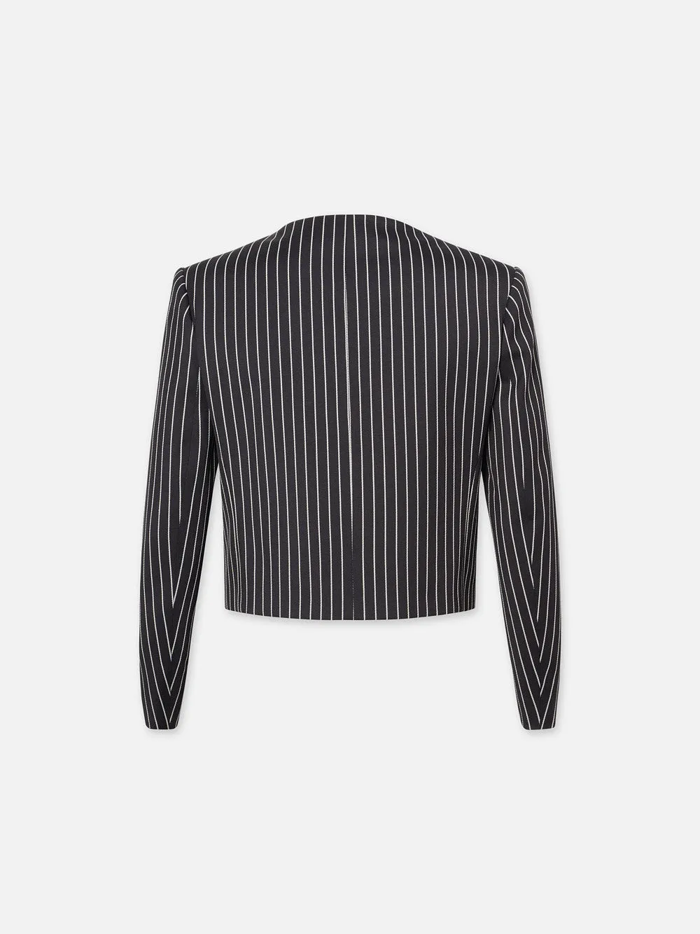 Button Front Jacket -- Dark Navy Multi sold by Frame Denim product image thumbnail 4