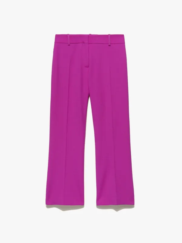 Le Crop Mini Boot Trouser -- Fuschia sold by Frame Denim