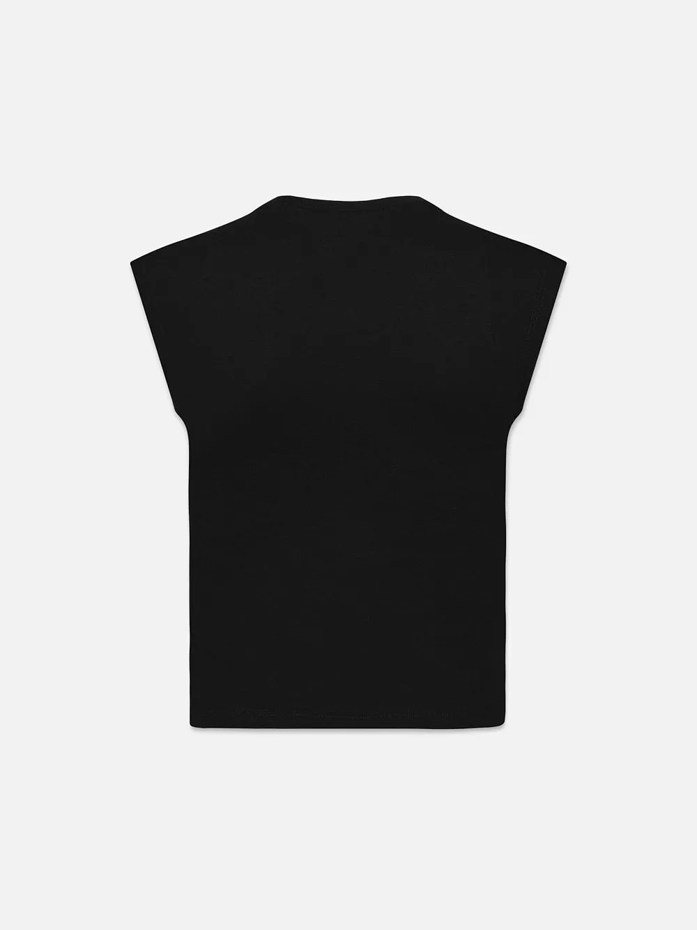 Le High Rise Muscle Tee -- Noir sold by Frame Denim product image thumbnail 3