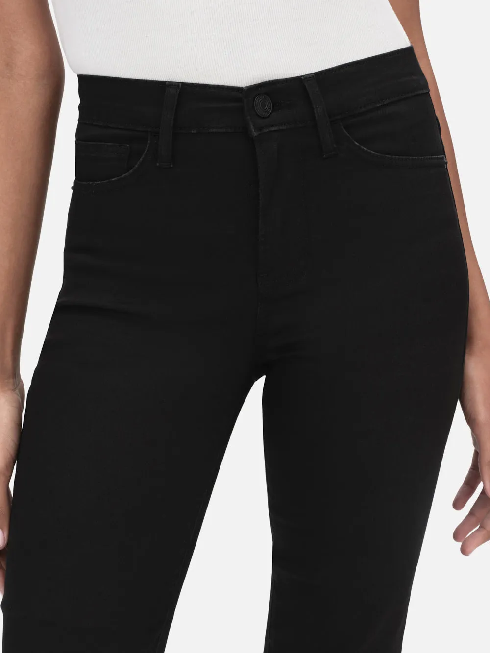 Le High Straight Long -- Blackfinn sold by Frame Denim product image thumbnail 5