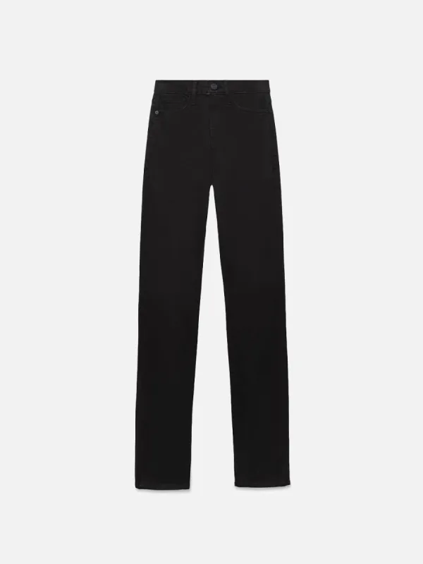 Le High Straight Long -- Blackfinn sold by Frame Denim