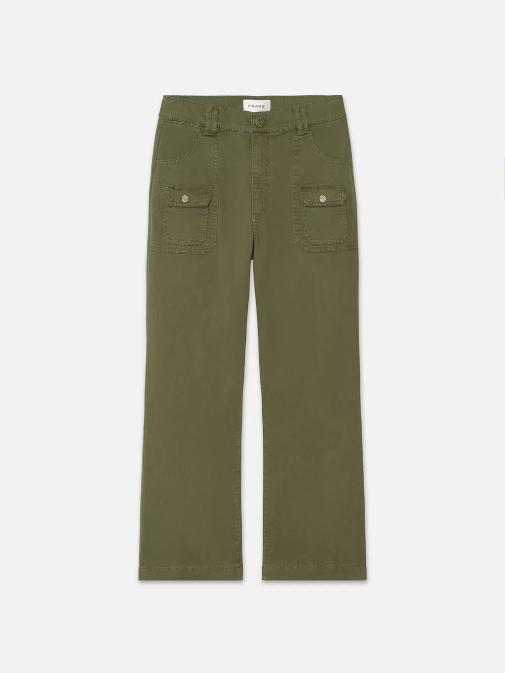 Utility Pocket Pant -- Washed Winter Moss sold by Frame Denim