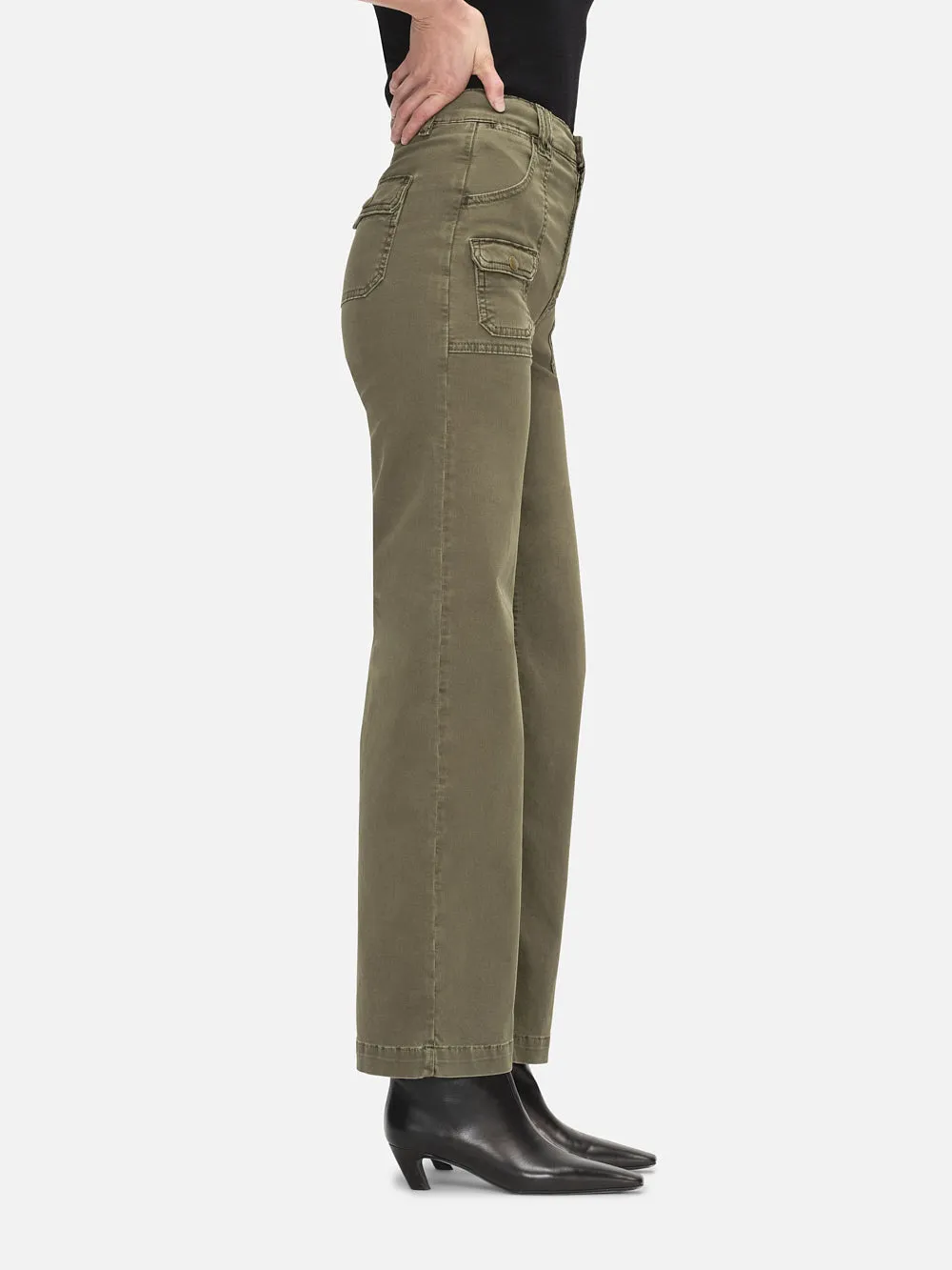 Utility Pocket Pant -- Washed Winter Moss sold by Frame Denim product image thumbnail 4