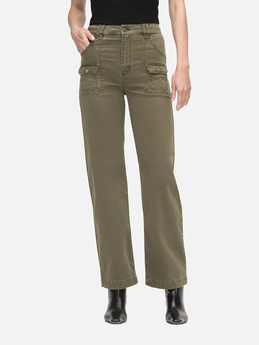 Utility Pocket Pant -- Washed Winter Moss sold by Frame Denim product image thumbnail 2