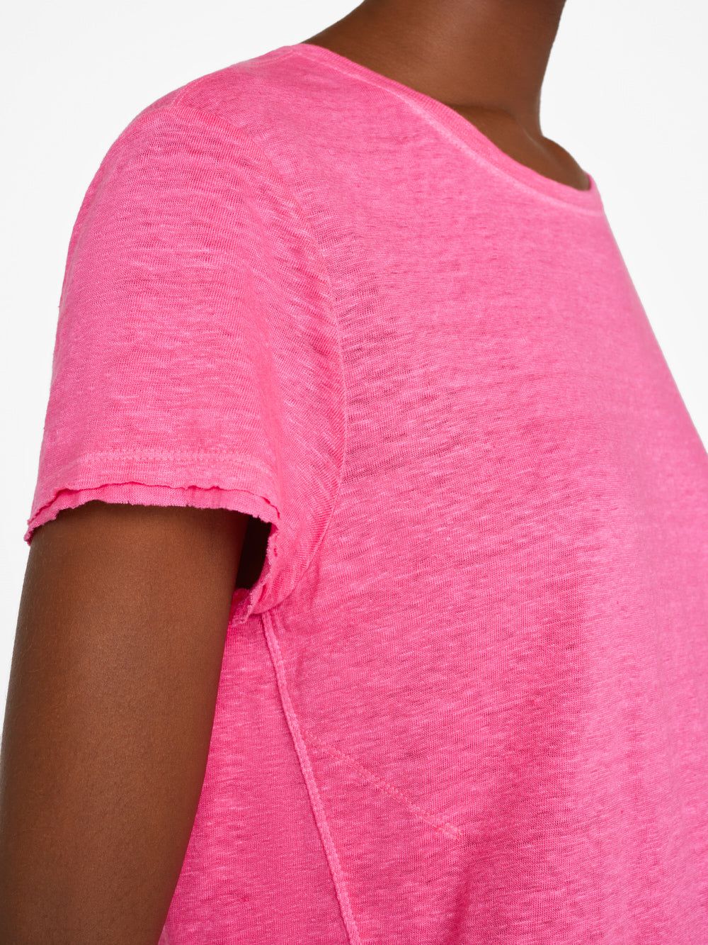 Easy True Tee -- Flamingo sold by Frame Denim product image thumbnail 3