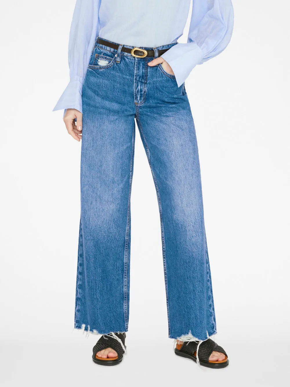 Le High 'N' Tight Wide Leg -- Stearnlee Chew sold by Frame Denim product image thumbnail 2