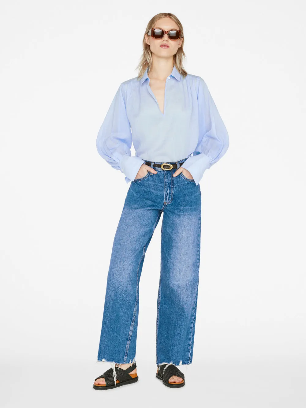 Le High 'N' Tight Wide Leg -- Stearnlee Chew sold by Frame Denim product image thumbnail 3