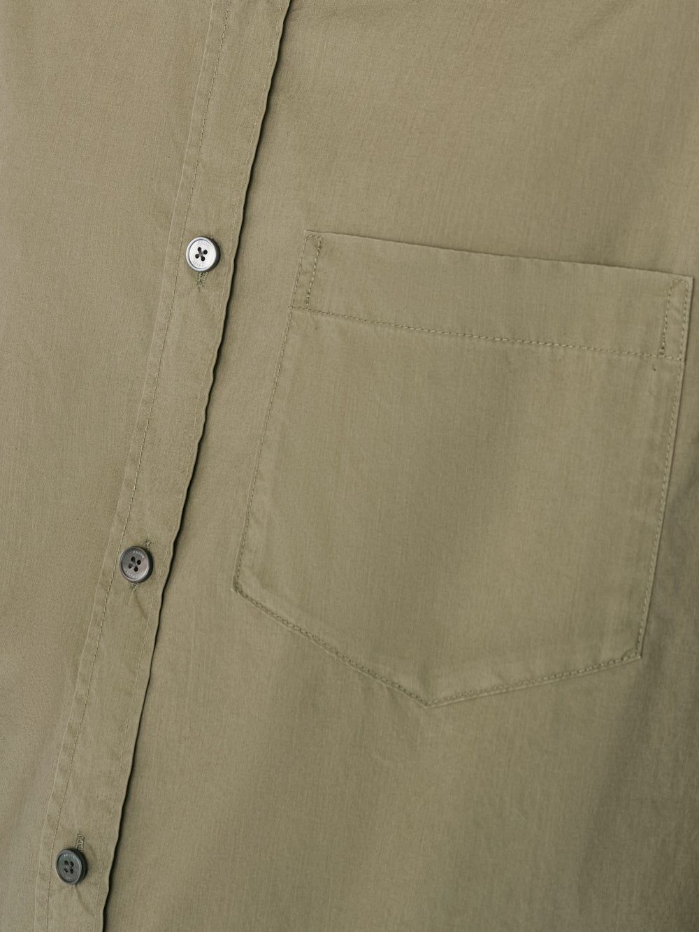 Classic Poplin Shirt -- Old Green sold by Frame Denim product image thumbnail 7