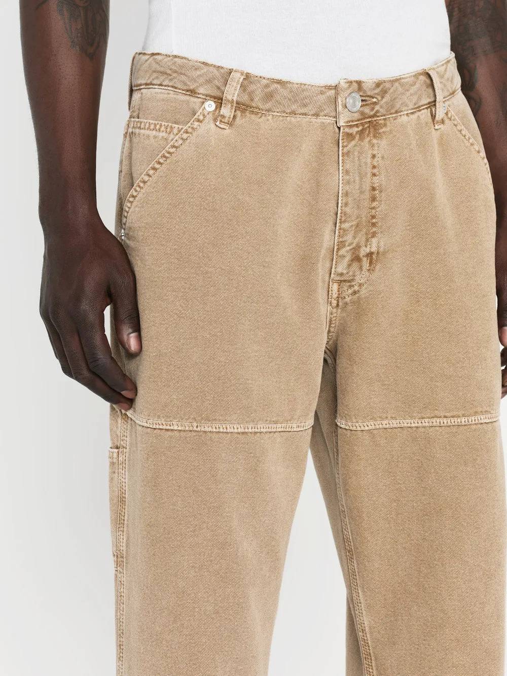 Canvas Workwear Pant -- Dusty Khaki sold by Frame Denim product image thumbnail 5