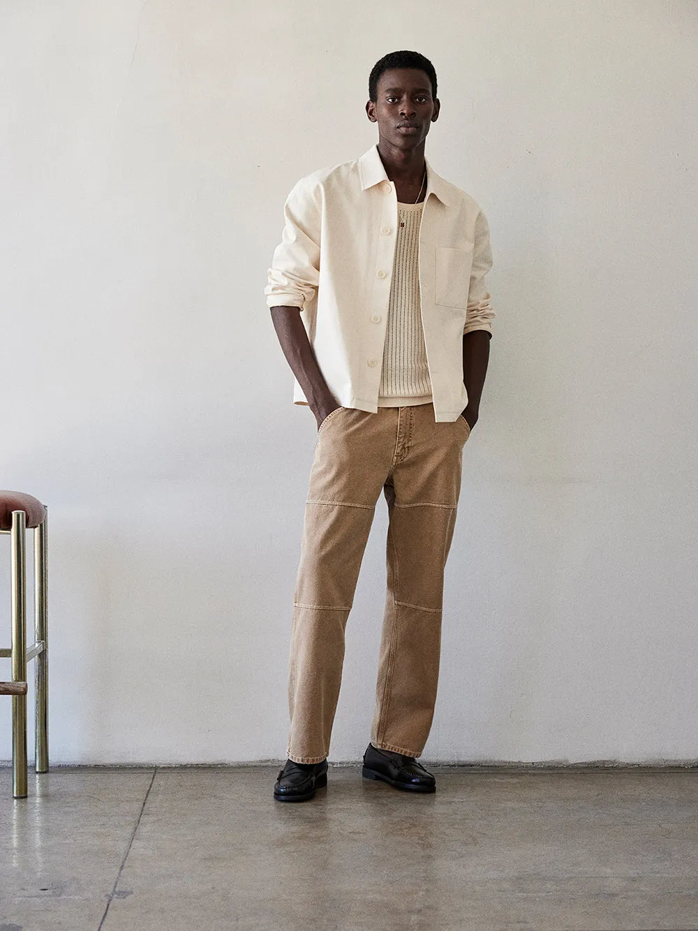 Canvas Workwear Pant -- Dusty Khaki sold by Frame Denim product image thumbnail 3