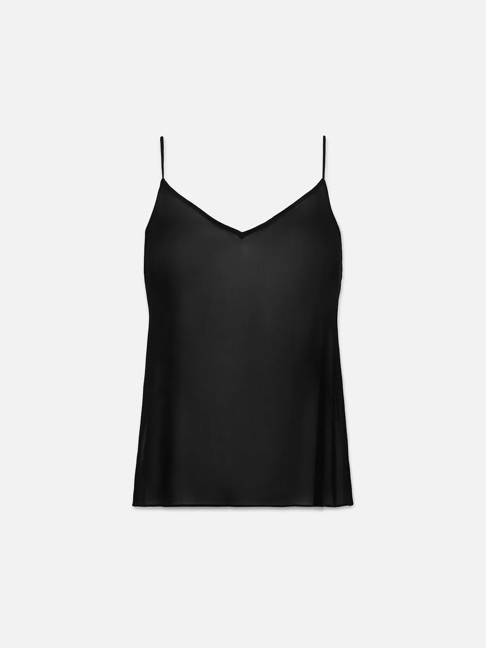 V-Neck Cami Top -- Black sold by Frame Denim