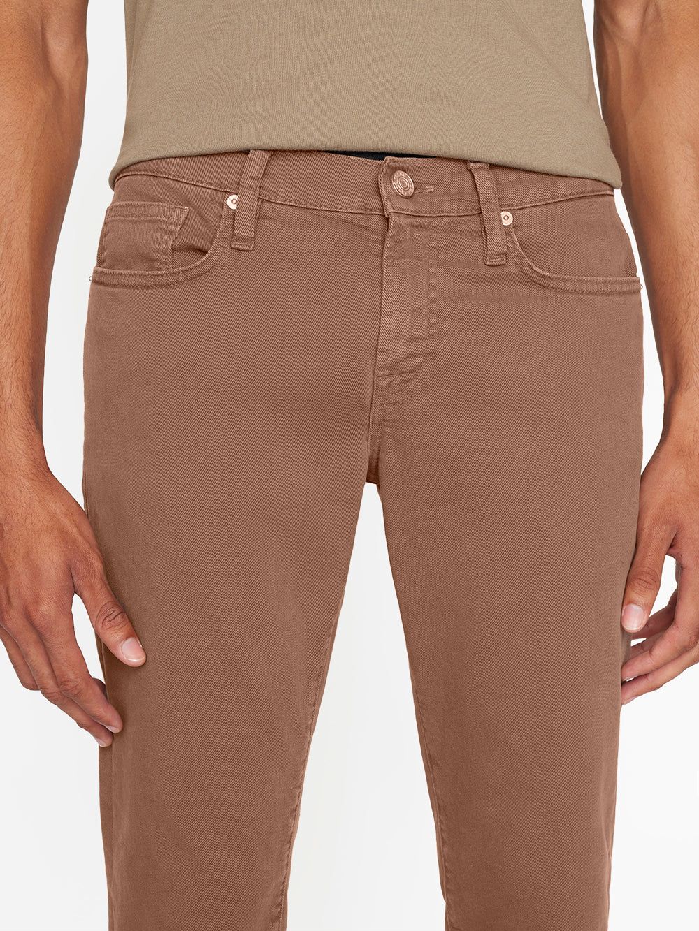 L'Homme Slim Twill -- Garage Walnut sold by Frame Denim product image thumbnail 4