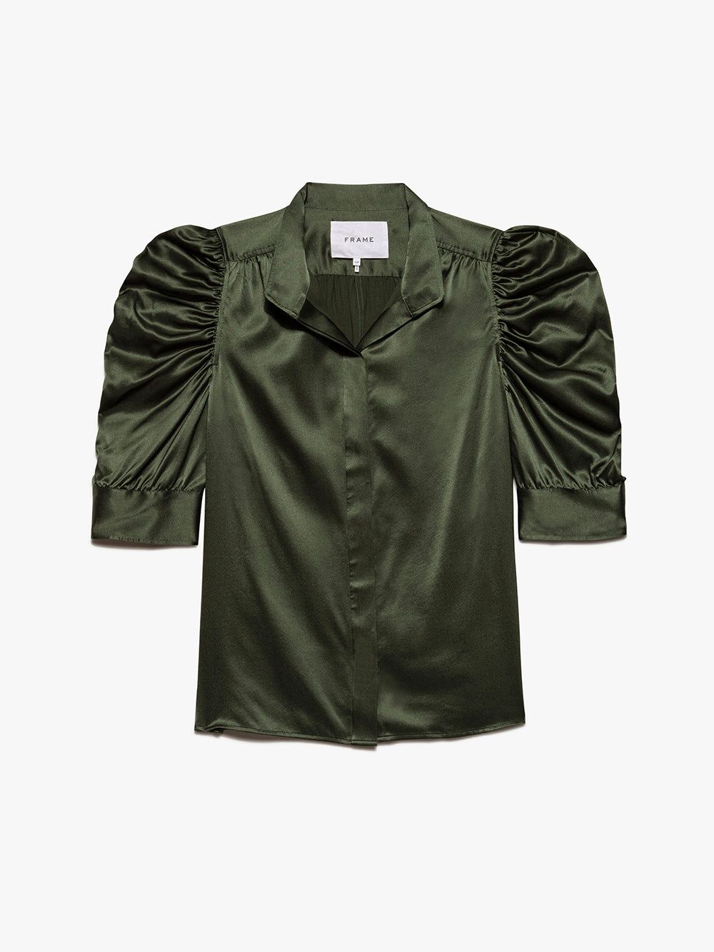 Gillian Top -- Fatigue sold by Frame Denim