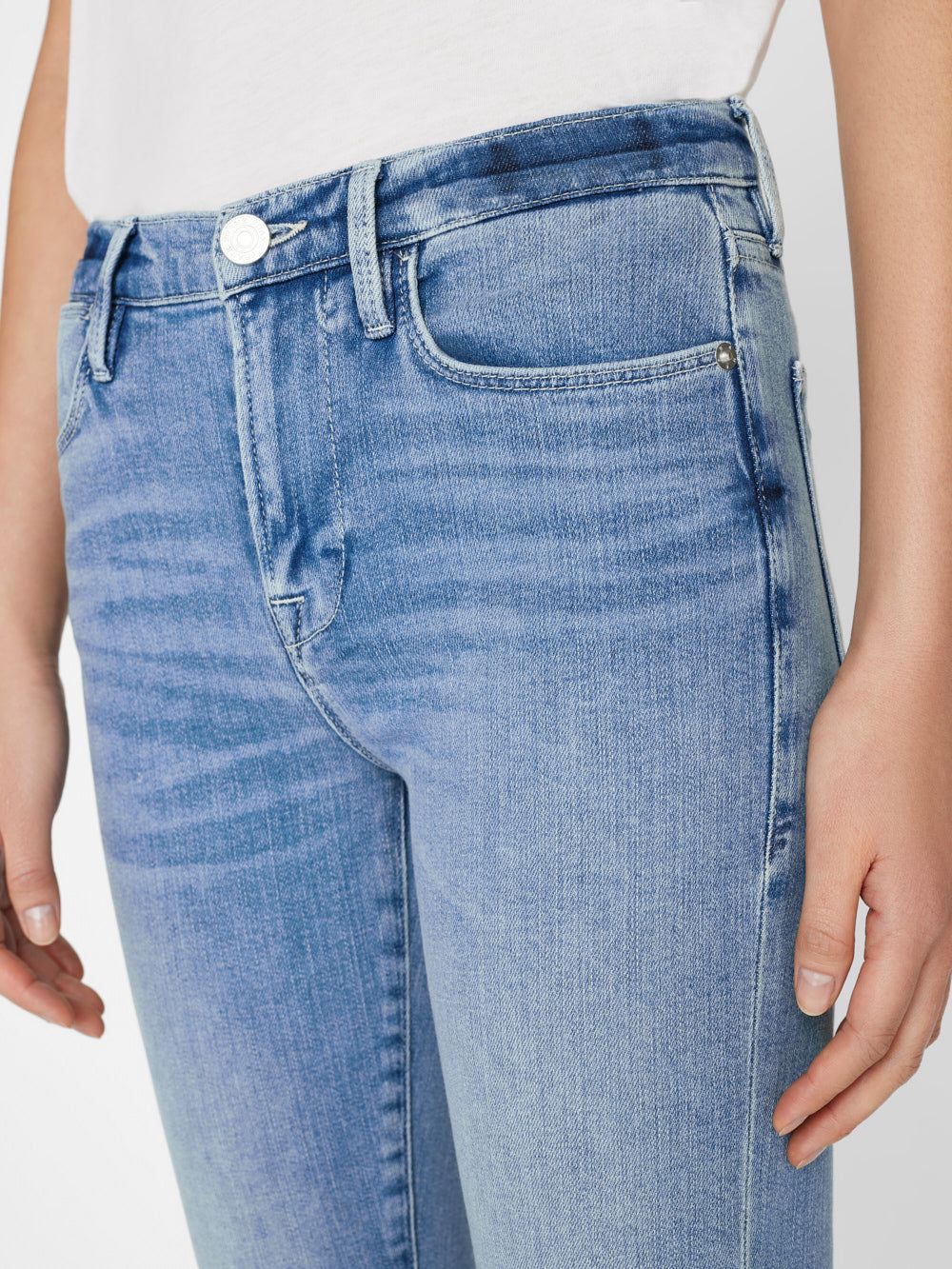 Le High Skinny Raw Edge -- Galeston sold by Frame Denim product image thumbnail 4