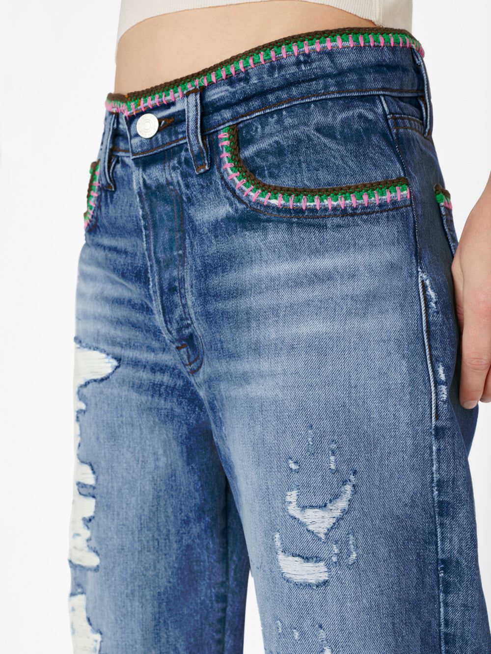 Baggy Low Rise Straight -- Airwaves sold by Frame Denim product image thumbnail 5