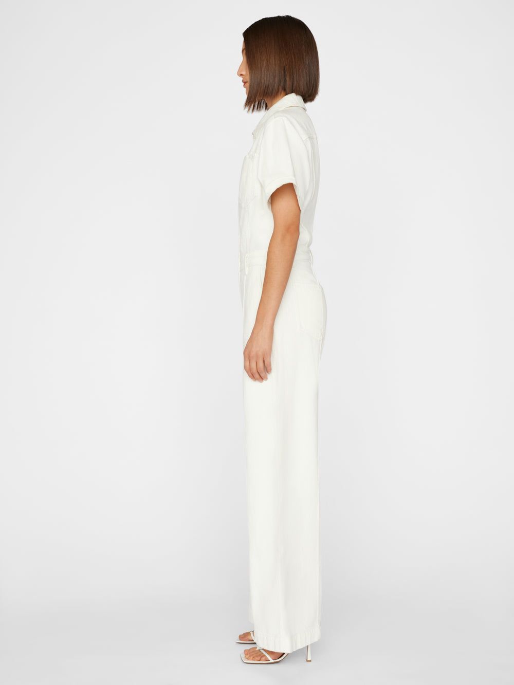 Wide Leg Jumpsuit -- Off White sold by Frame Denim product image thumbnail 7