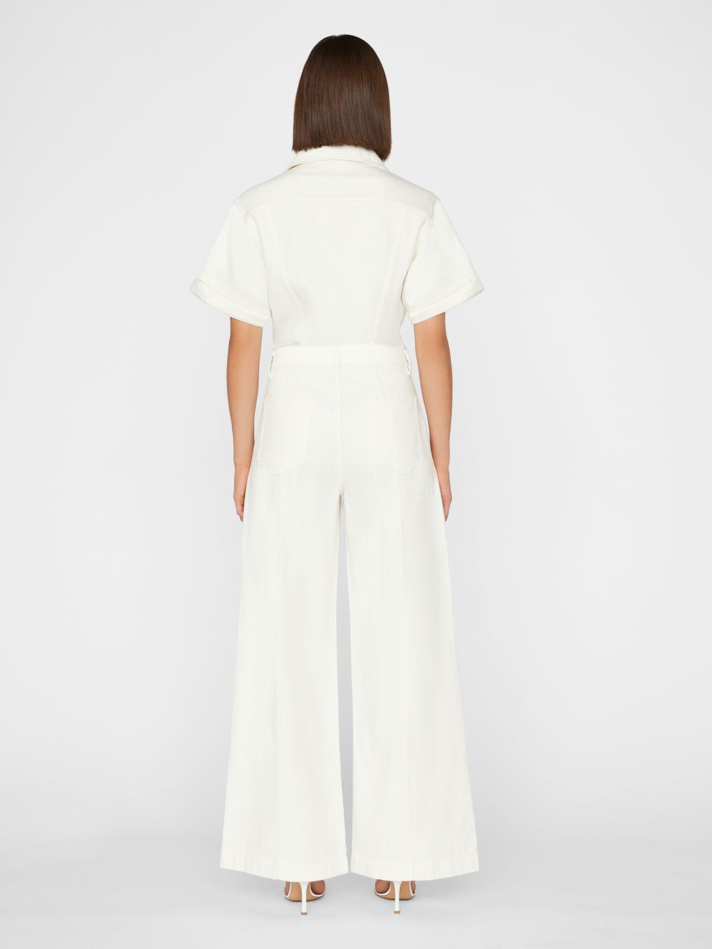 Wide Leg Jumpsuit -- Off White sold by Frame Denim product image thumbnail 8