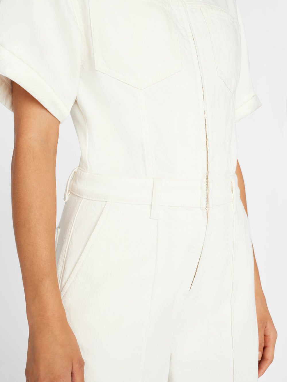 Wide Leg Jumpsuit -- Off White sold by Frame Denim product image thumbnail 6