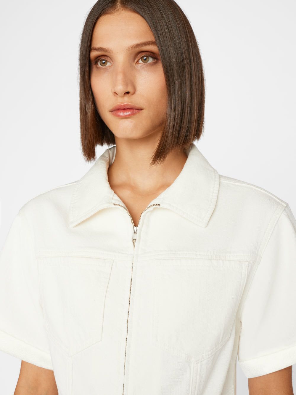 Wide Leg Jumpsuit -- Off White sold by Frame Denim product image thumbnail 2