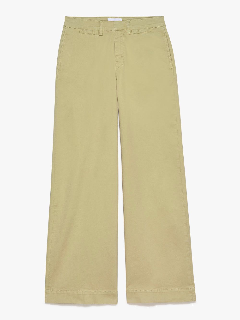 Wide Leg Tomboy Trouser -- Washed Tan sold by Frame Denim product image thumbnail 8