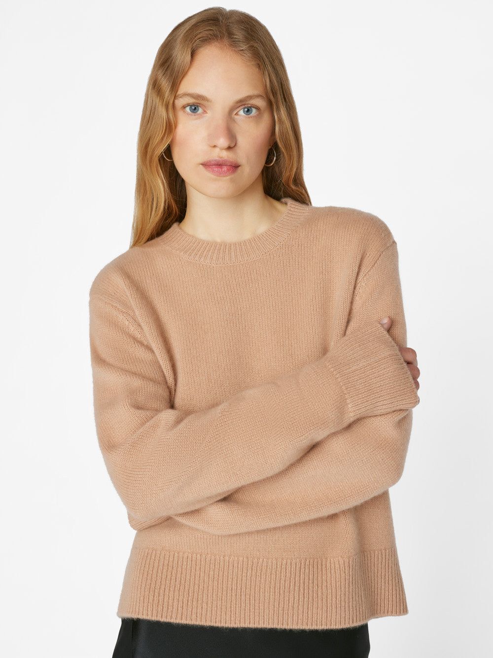 Cashmere Clean Crew -- Blush sold by Frame Denim product image thumbnail 5