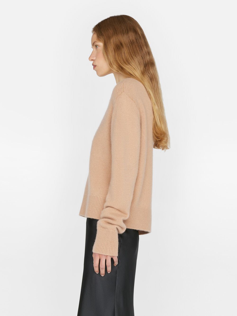 Cashmere Clean Crew -- Blush sold by Frame Denim product image thumbnail 6