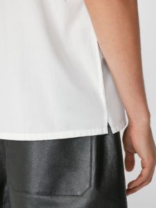 Short Sleeve Camp Collar Shirt -- Milk sold by Frame Denim
