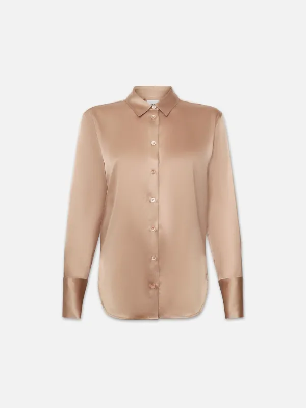 The Standard Shirt -- Blush sold by Frame Denim