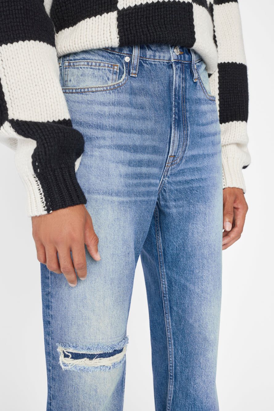 The Boxy Jean -- Clayton Rips sold by Frame Denim product image thumbnail 5
