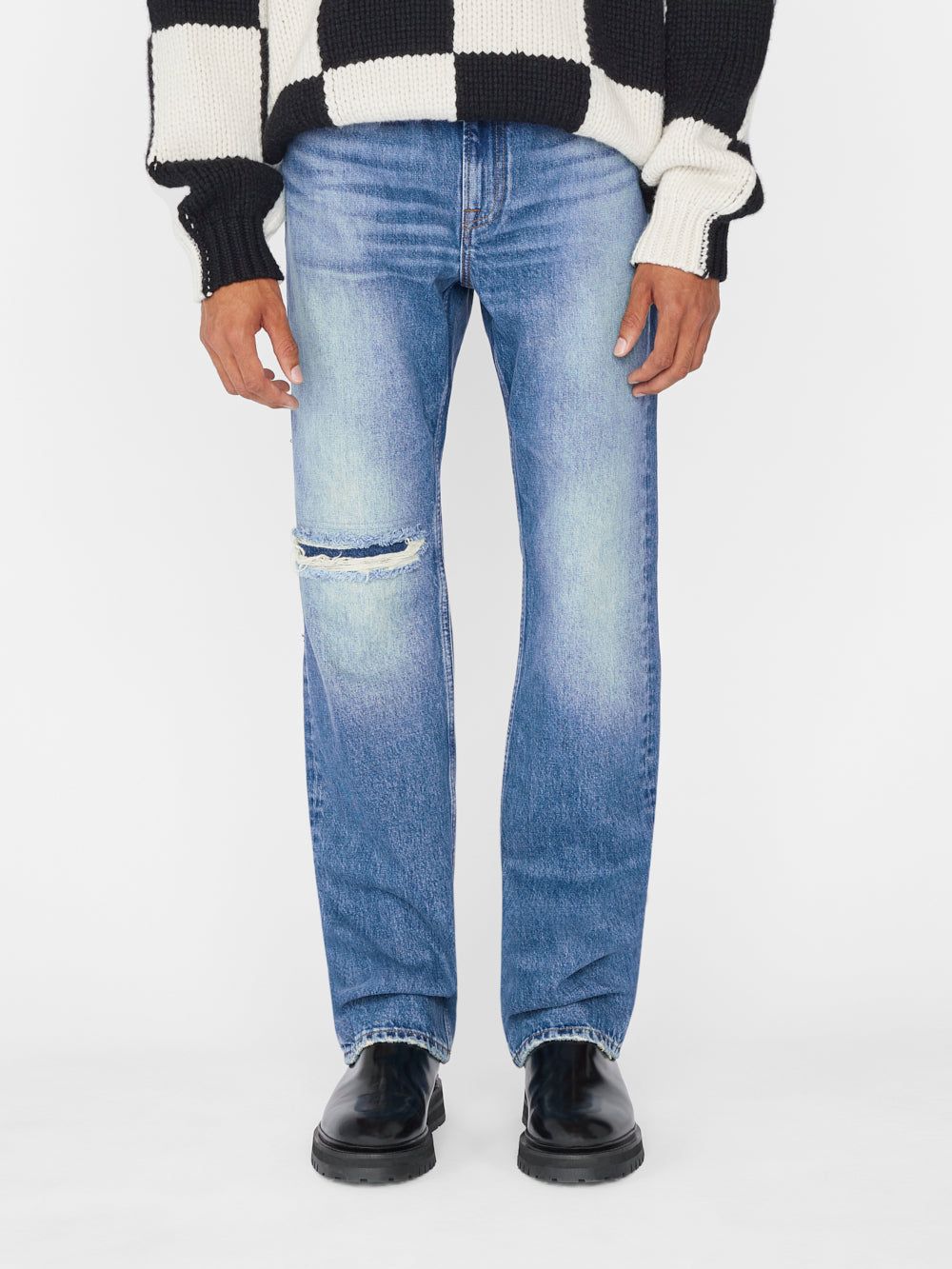 The Boxy Jean -- Clayton Rips sold by Frame Denim product image thumbnail 3