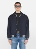 Fall Varsity Jacket -- Midnight Blue sold by Frame Denim