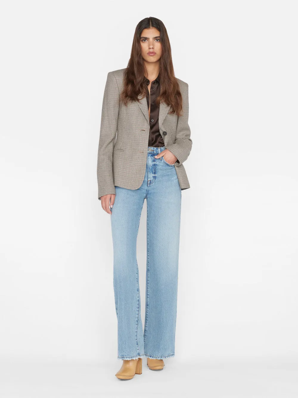 The Oversized Shirt -- Espresso sold by Frame Denim product image thumbnail 5