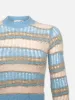 Stitch Mix Crew -- Light Blue Multi sold by Frame Denim