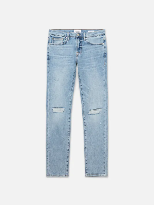 L'Homme Skinny -- Baytown Rips sold by Frame Denim