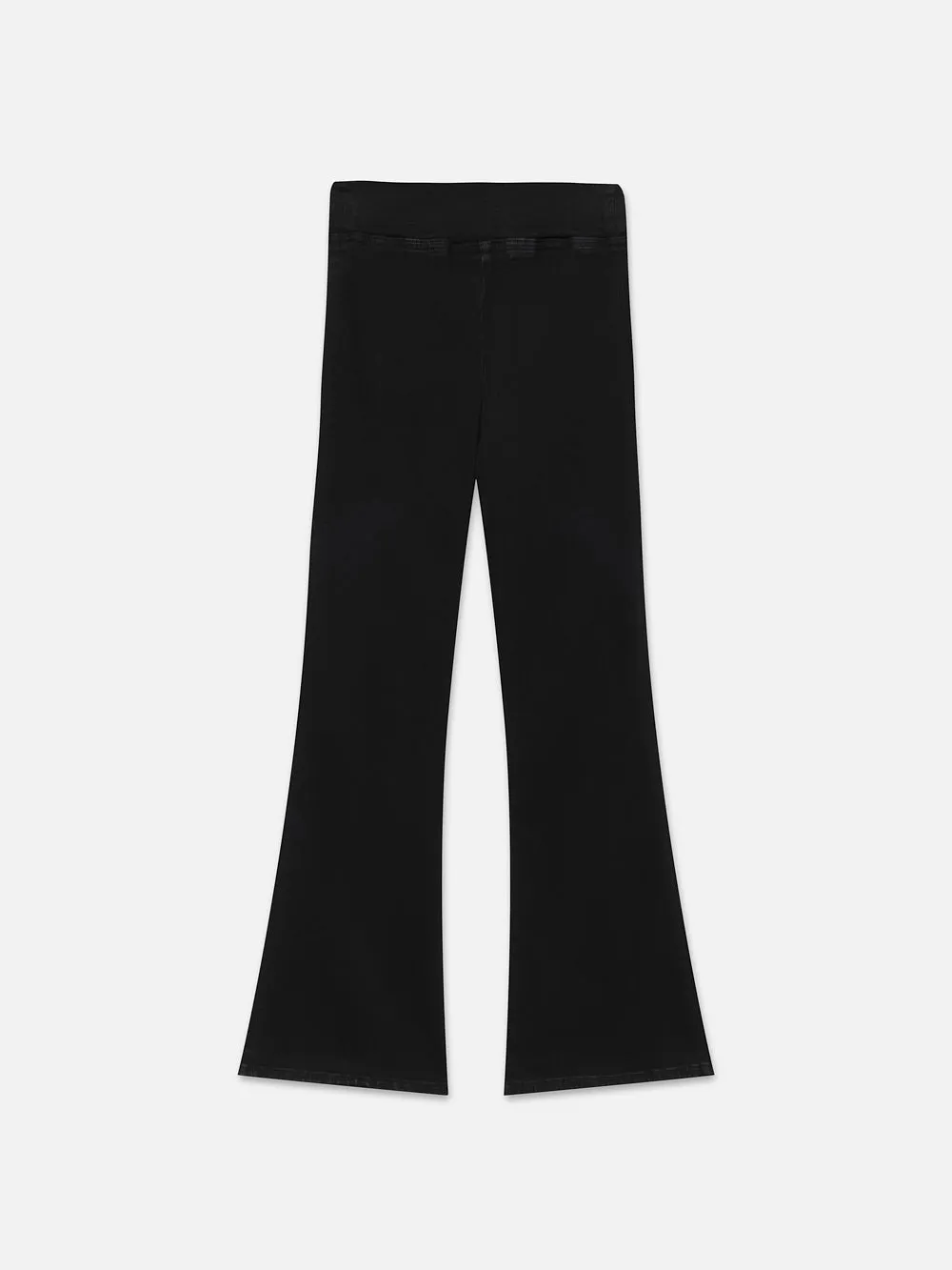 The Jetset Crop Mini Boot -- Sheen Noir sold by Frame Denim