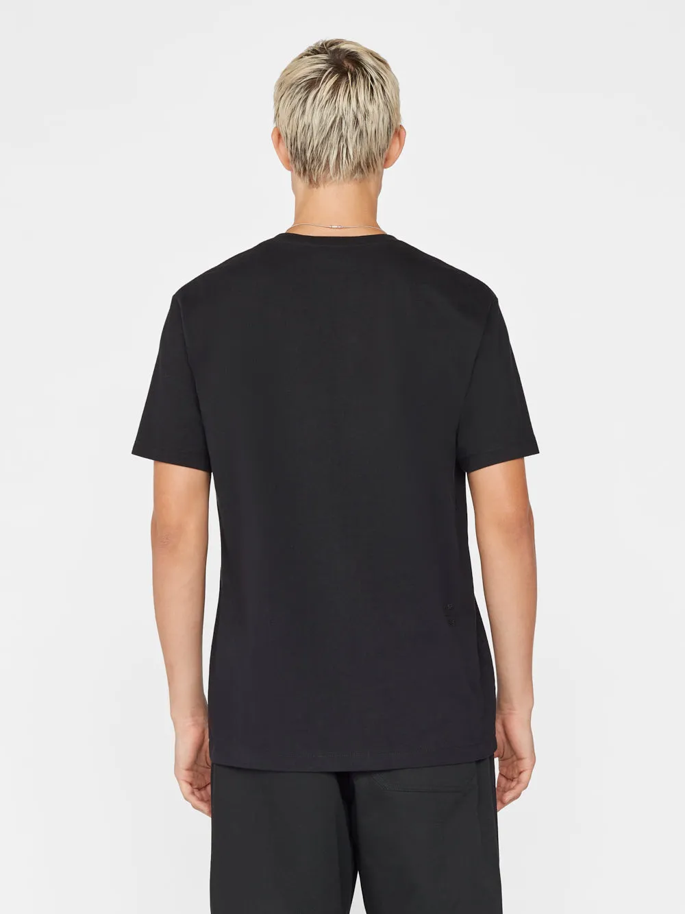 FRAME Logo Tee -- Noir sold by Frame Denim product image thumbnail 5