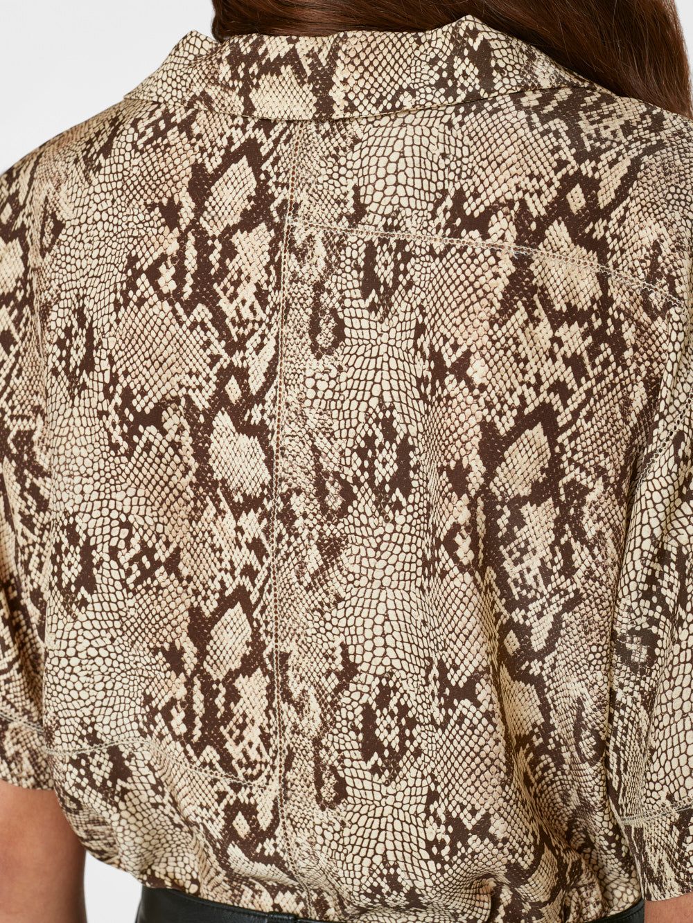 V-Neck Ladder Stitch Popover -- Butter Multi sold by Frame Denim product image thumbnail 4