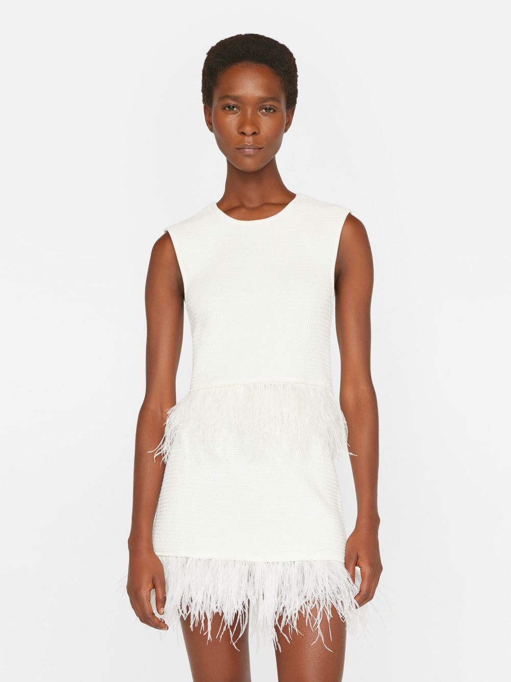 Crochet Feather Top -- Off White sold by Frame Denim product image thumbnail 2