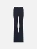 Le High Flare Trouser -- Navy sold by Frame Denim