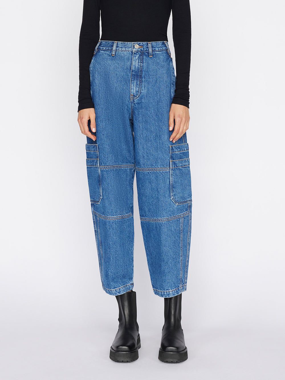 Ultra High Rise Utility Barrel -- Current sold by Frame Denim