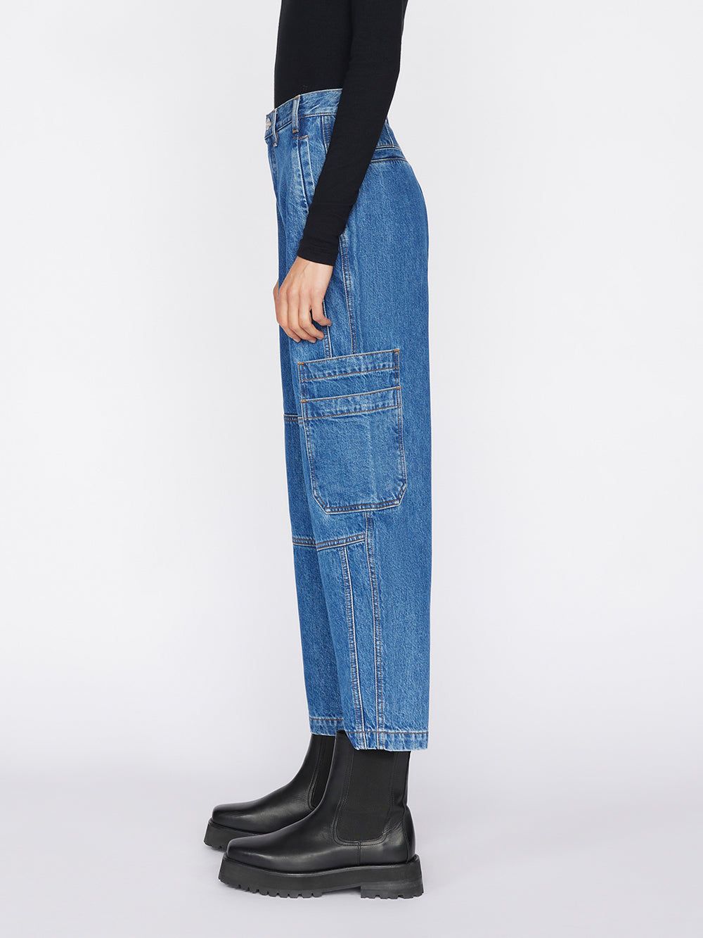 Ultra High Rise Utility Barrel -- Current sold by Frame Denim product image thumbnail 5