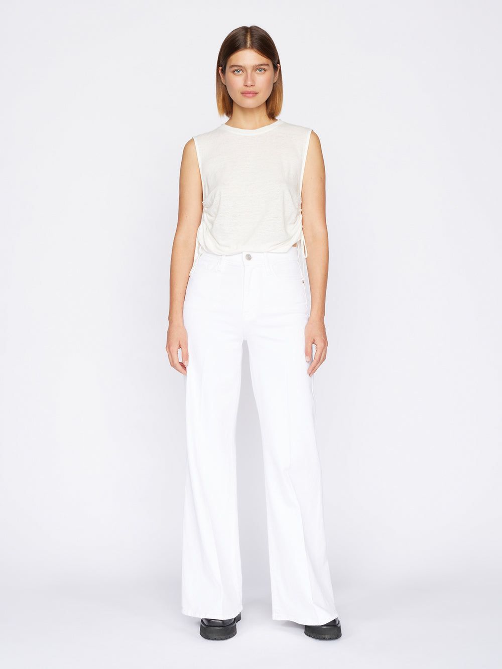 Le Pixie Palazzo -- Blanc sold by Frame Denim product image thumbnail 2