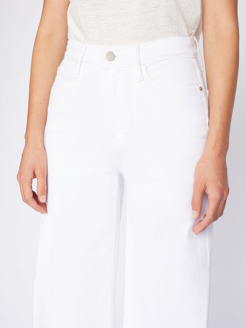 Le Pixie Palazzo -- Blanc sold by Frame Denim product image thumbnail 3