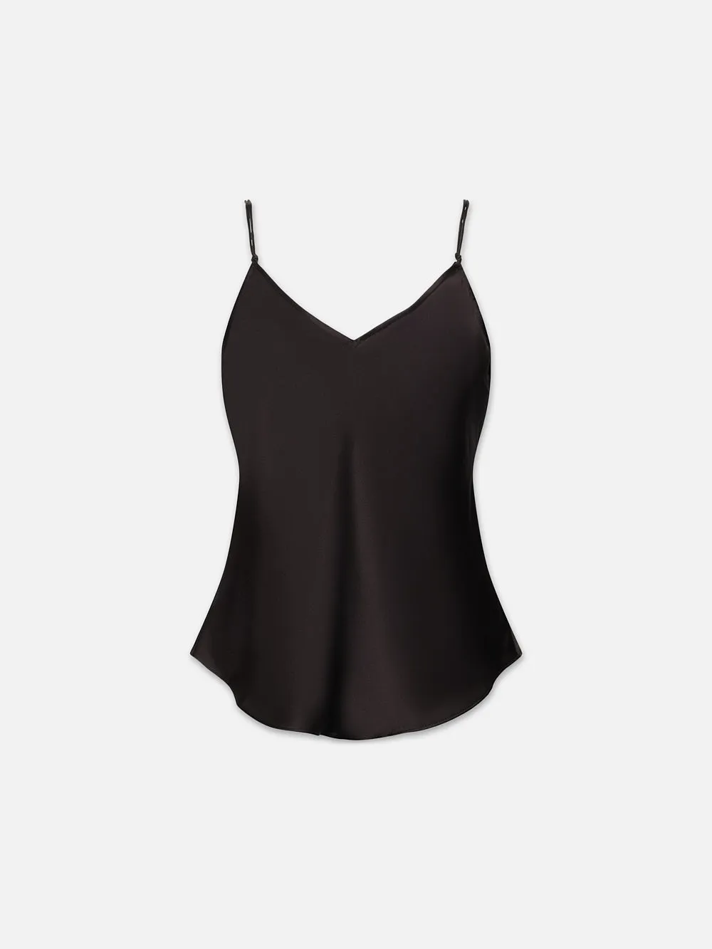 V-Neck Cami Top -- Noir sold by Frame Denim