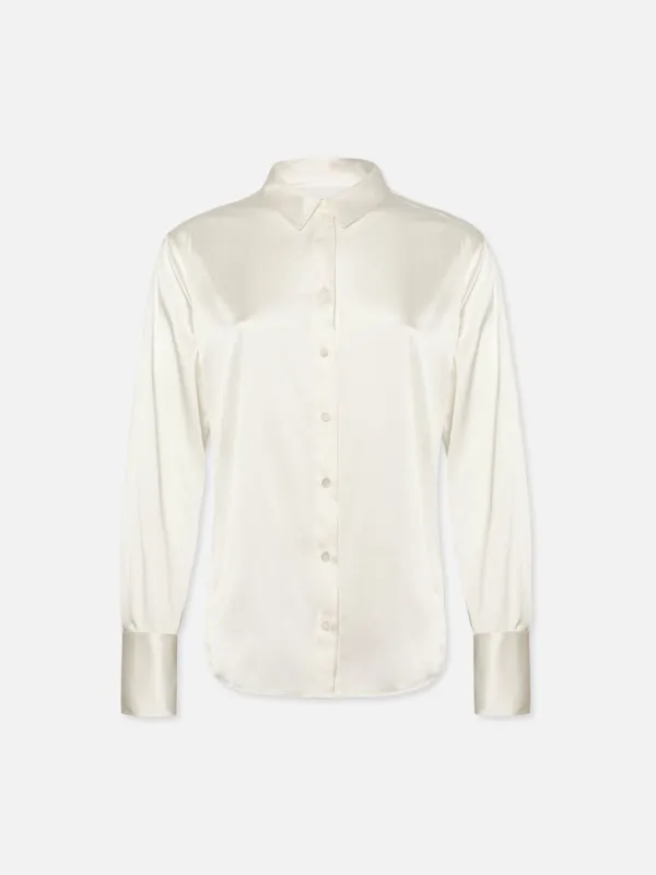 The Standard Shirt -- Off White sold by Frame Denim